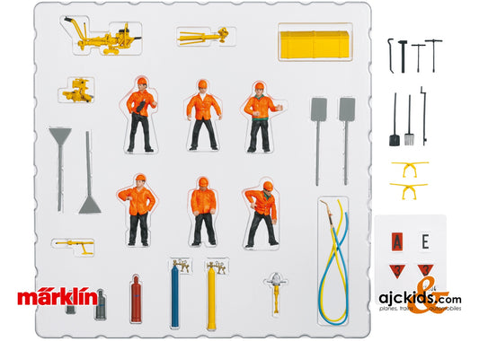 Marklin 56408 - Track Laying Gang, 30 Pieces
