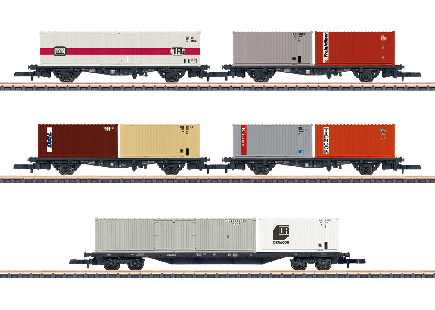 Marklin 82664 - Container Car Set