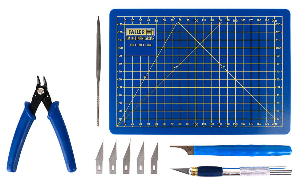 Faller 170560 - Model Making Tools Start Set, EAN: 4104090705602
