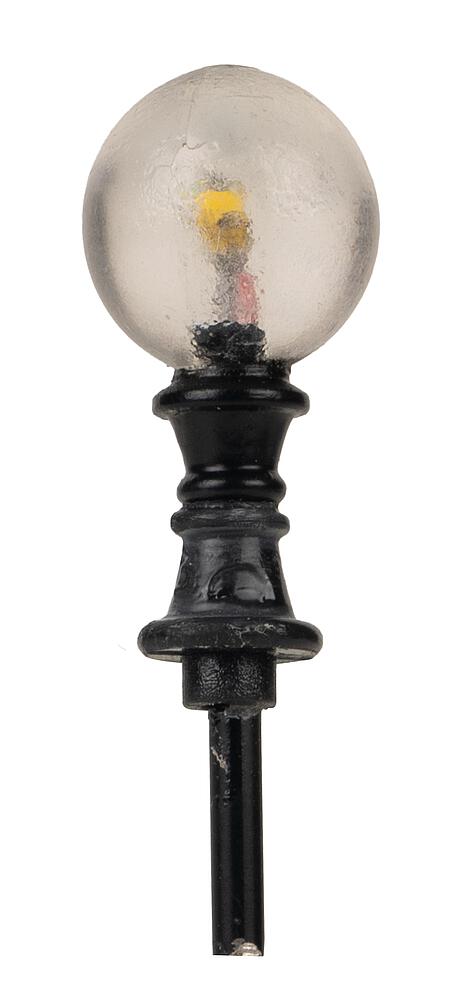 Faller 180137 - LED path light, globe, warm white, 3 pieces, EAN: 4104090801373