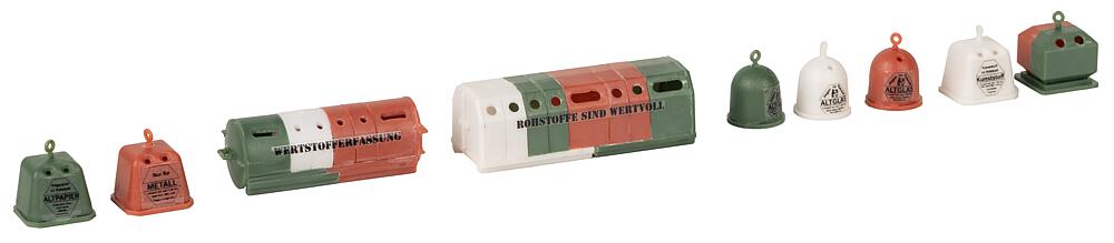 Faller 272567 - Recycling container set, EAN: 4104090725679