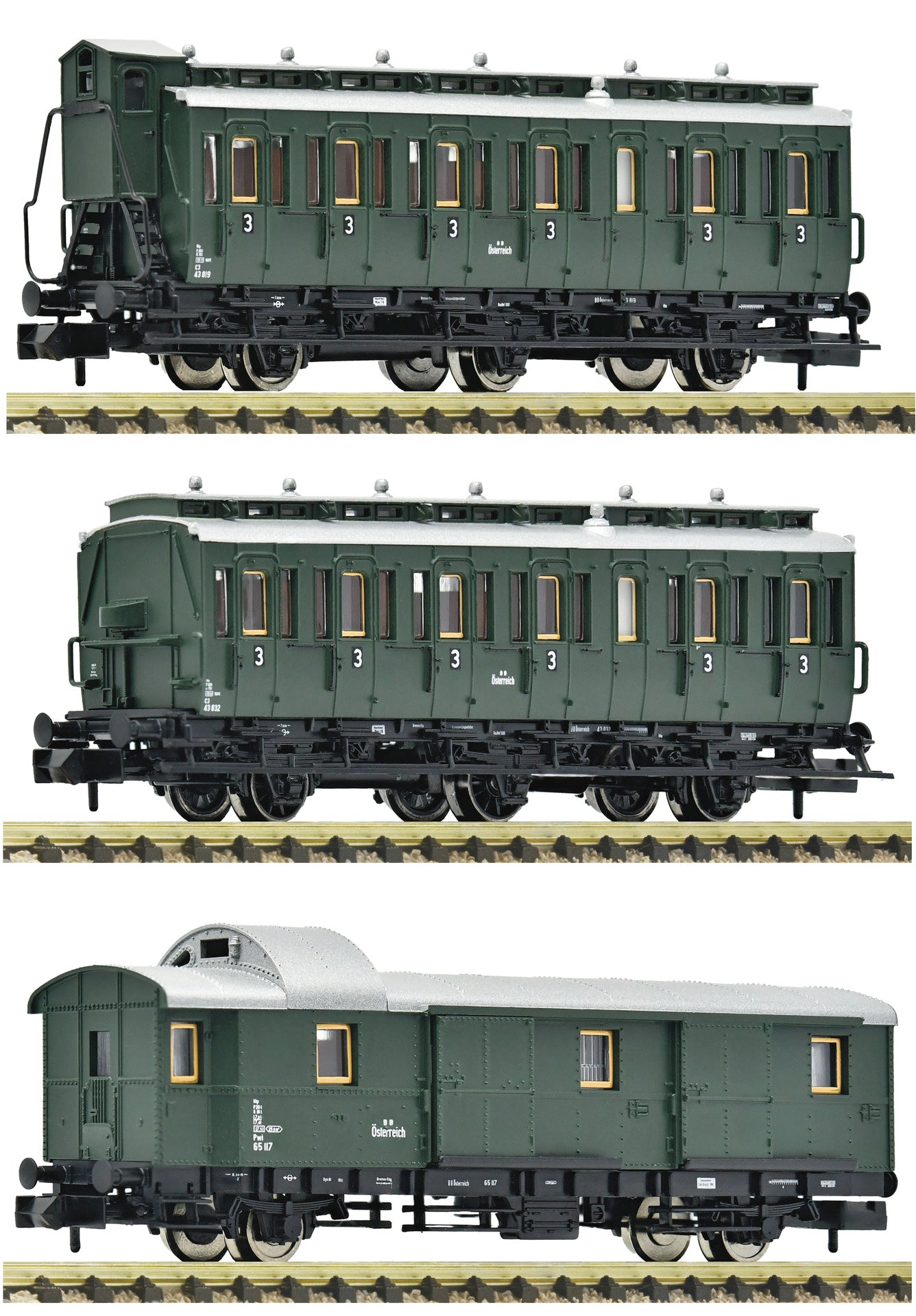 Fleischmann 6260055 - 3-piece set: Passenger train
