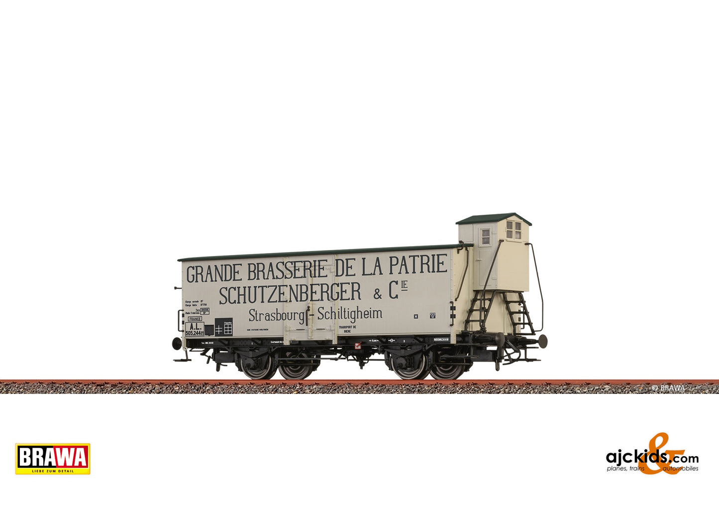 Brawa 51205 - H0 Beer Car "Brasserie Schutzenberger" A.L.