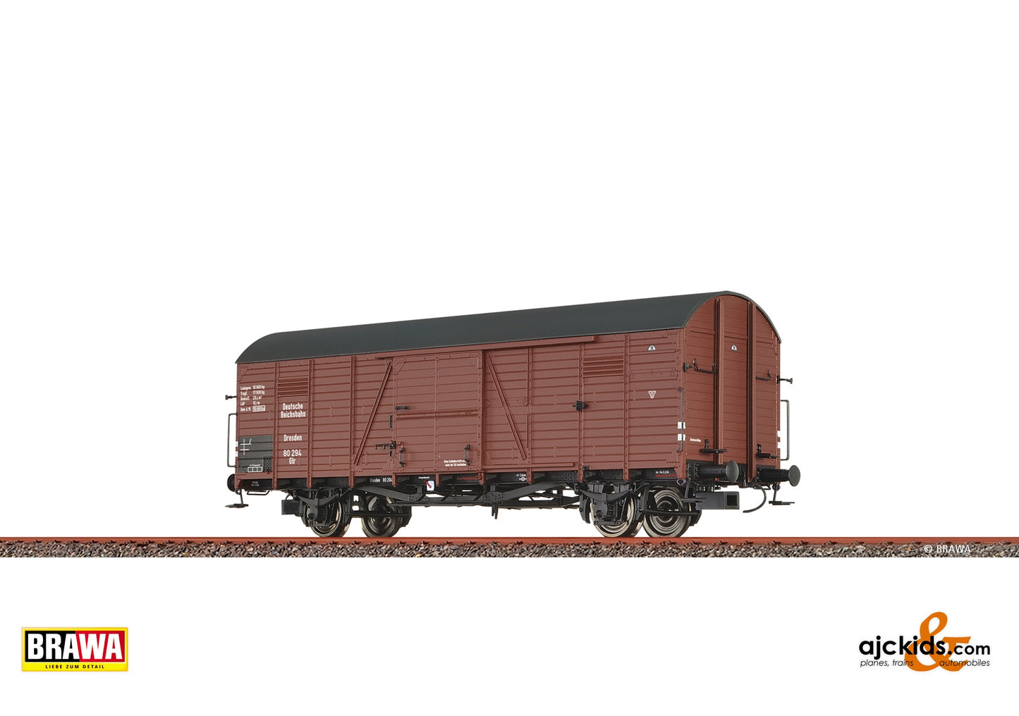 Brawa 51347 - H0 Covered Freight Car Glr DRG