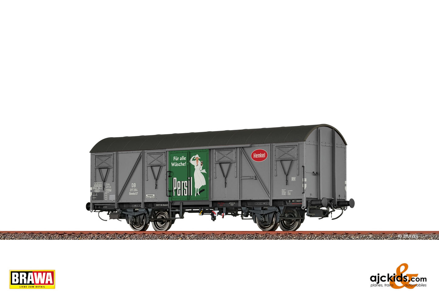 Brawa 51354 - H0 Covered Freight Car Glmmhs57 "Persil" DB