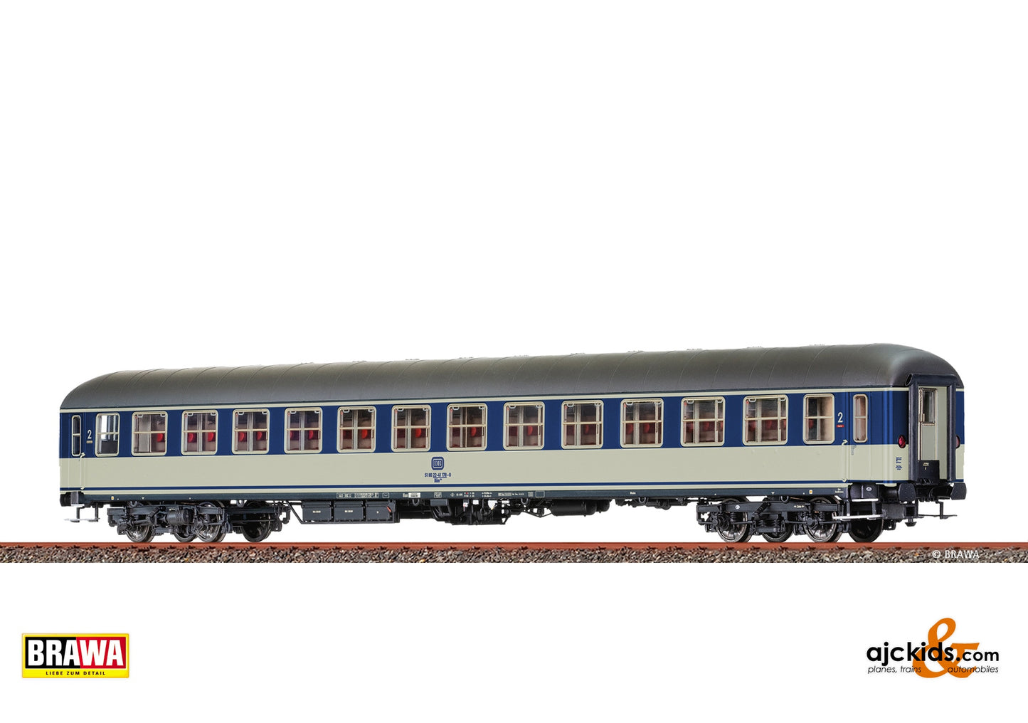 Brawa 58190 - H0 Express Train Coach Büm234 DB