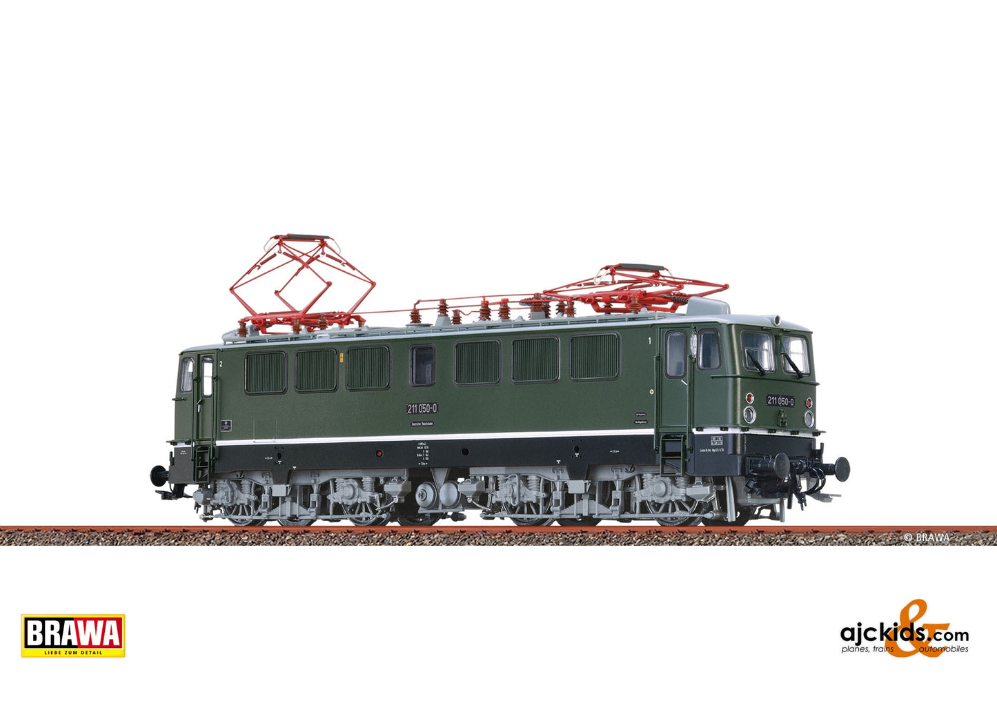 Brawa 58224 - H0 Electric Locomotive BR 211 DR