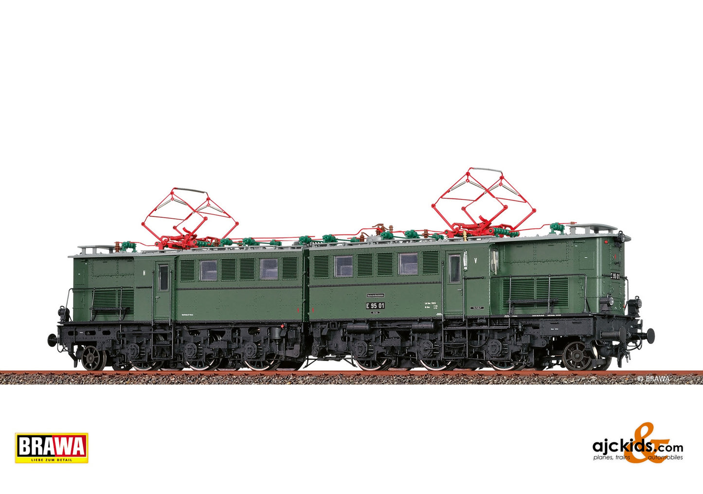 Brawa 58230 - H0 Electric Locomotive BR E95 DR