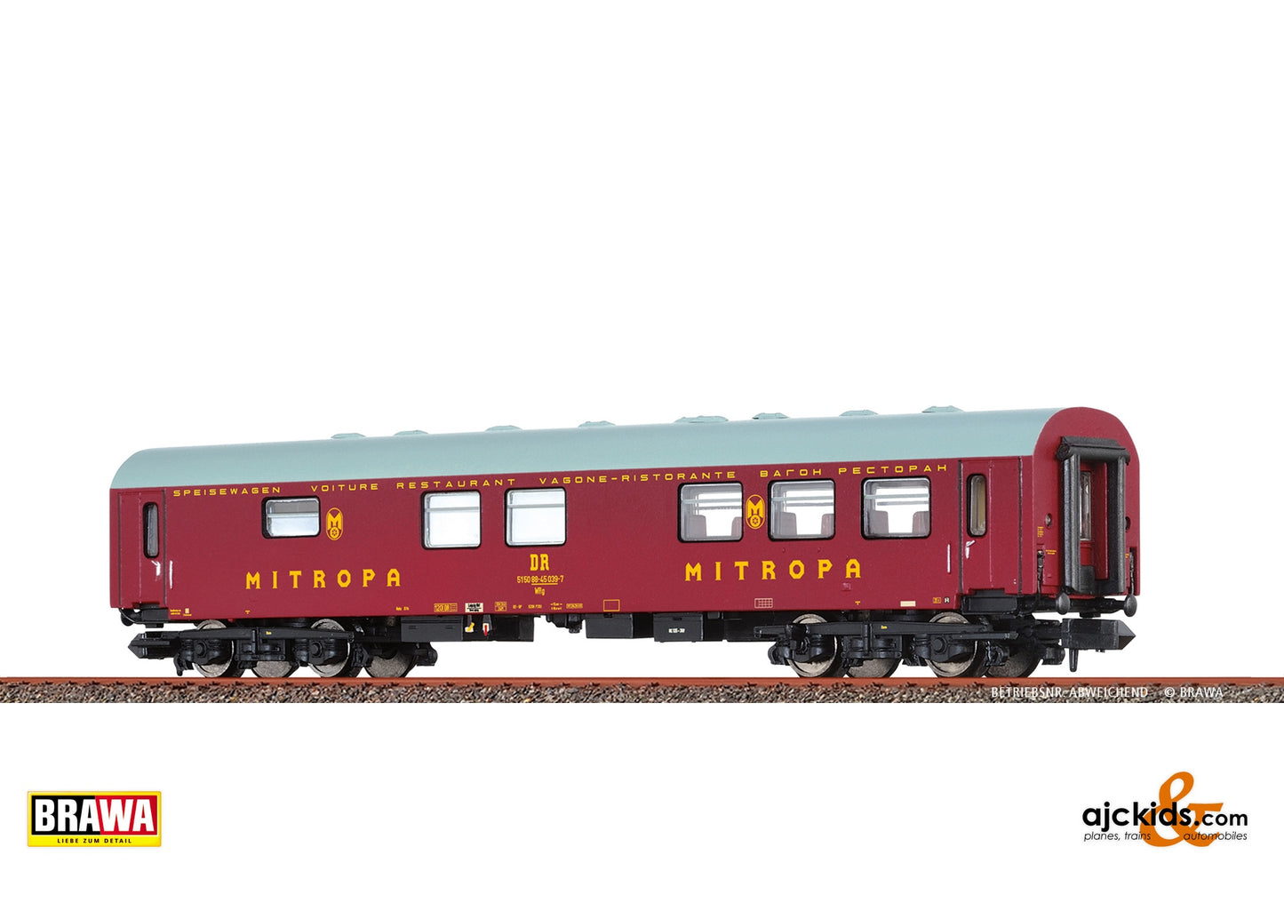 Brawa 65090 - N Dining Coach WRge DR