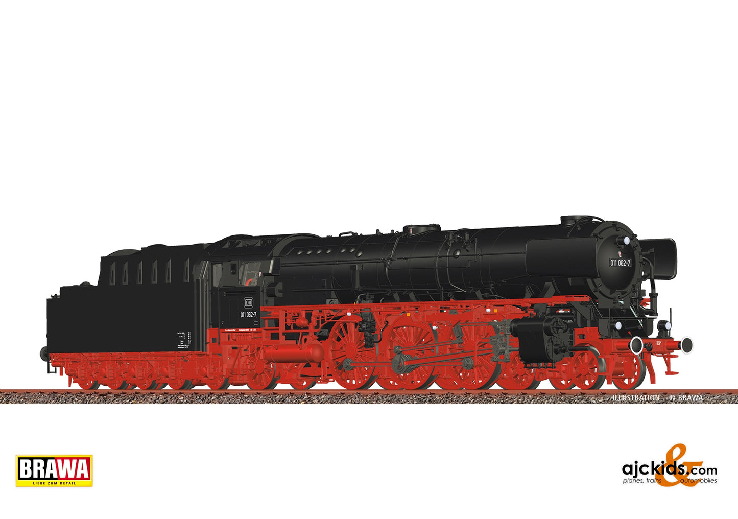 Brawa 70132 - H0 Express Train Locomotive BR 011 DB