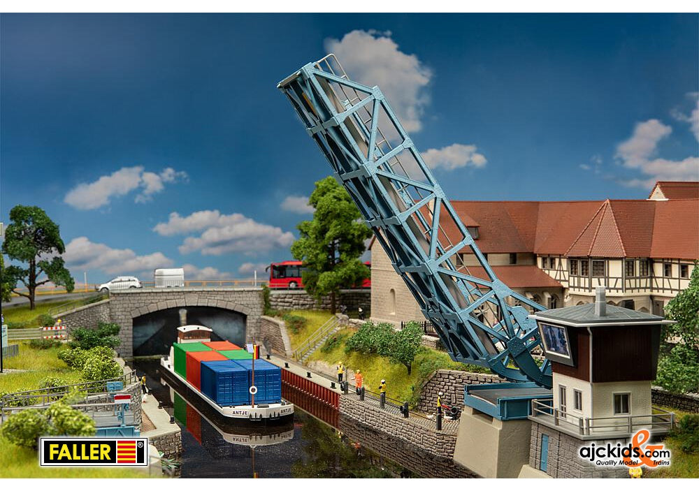 Faller 120506 - Bascule bridge with drive, EAN: 4104090205065