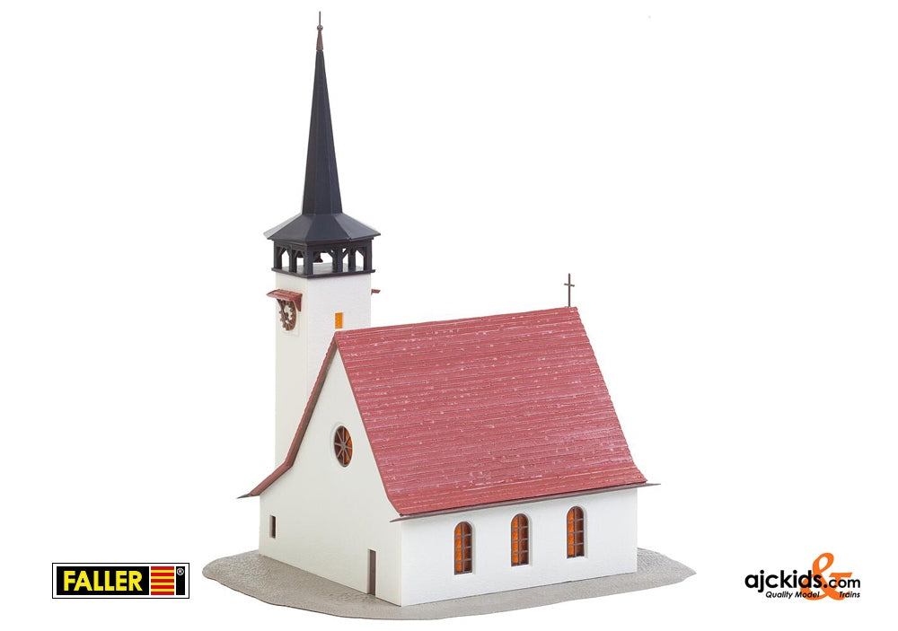 Faller 232314 Church with pointed roof at ajckids.com