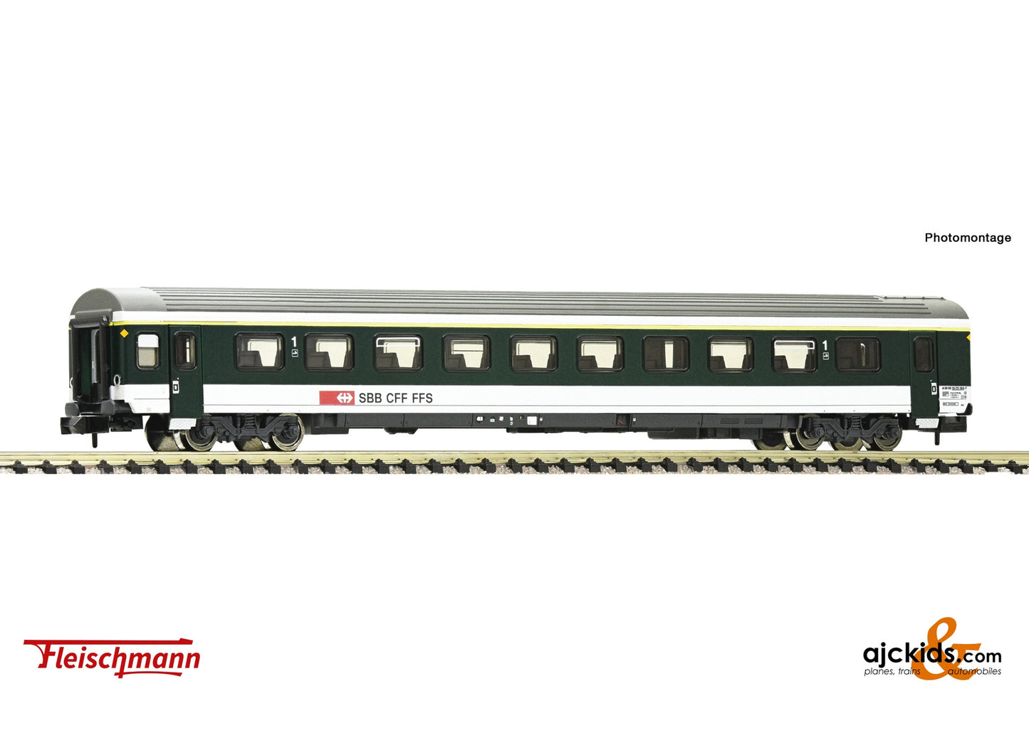 Fleischmann 6260056 1st class coach, SBB