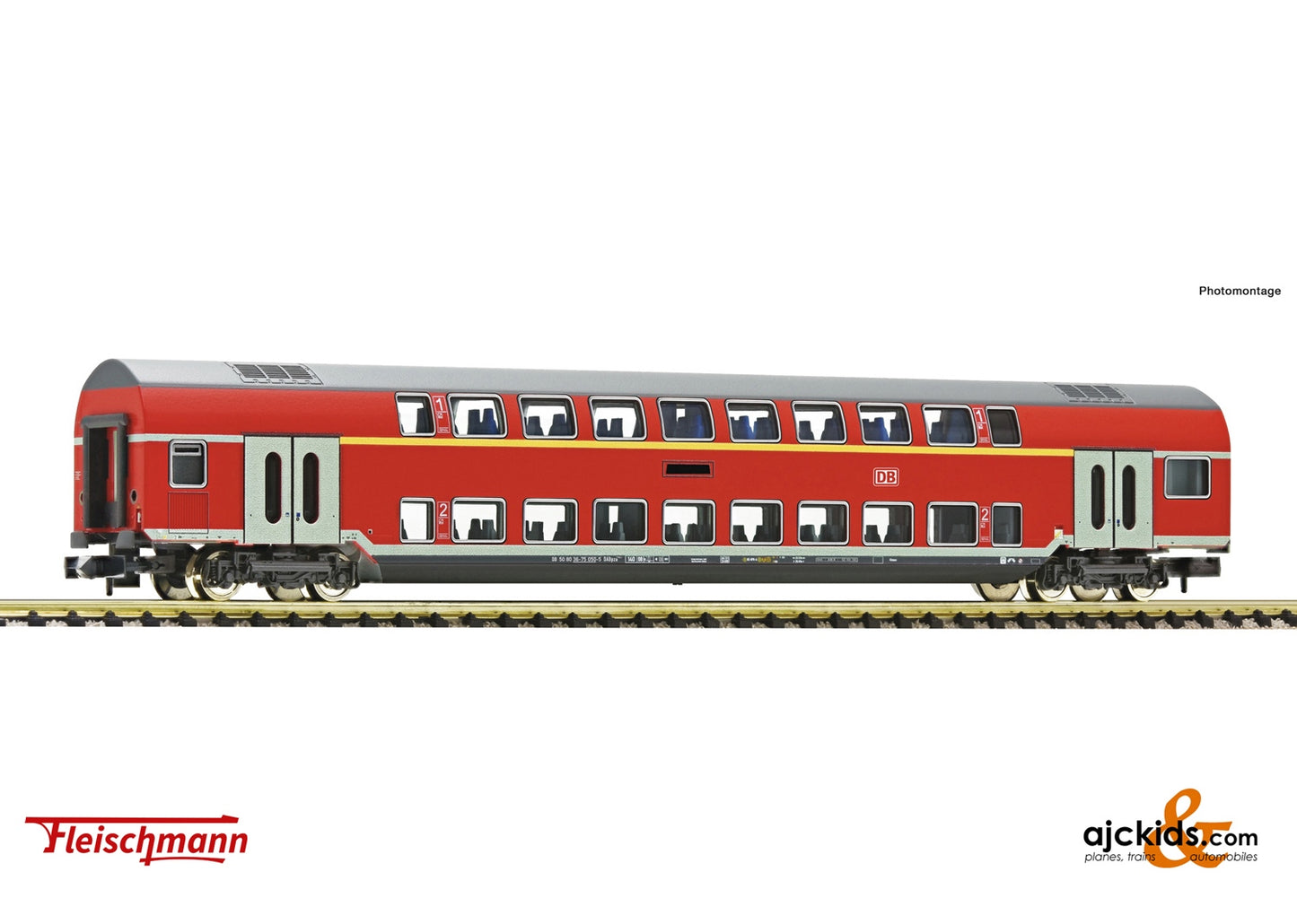 Fleischmann 6260079 - 1st/2nd class double-deck coach, DB AG