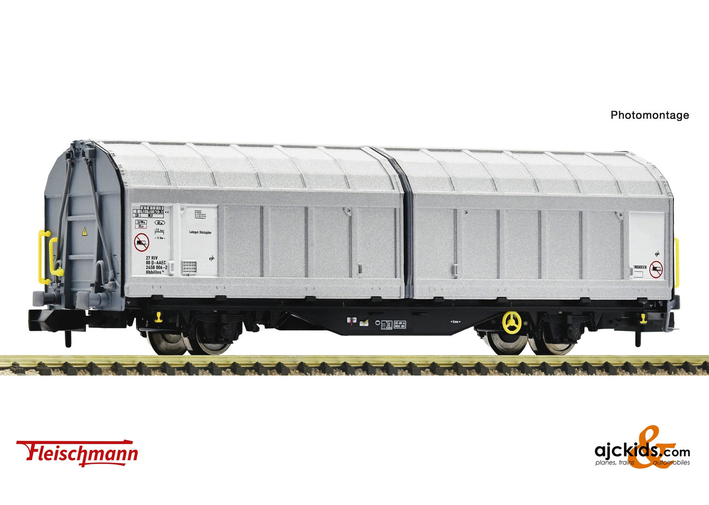 Fleischmann 6660108 Sliding wall wagon, AAE