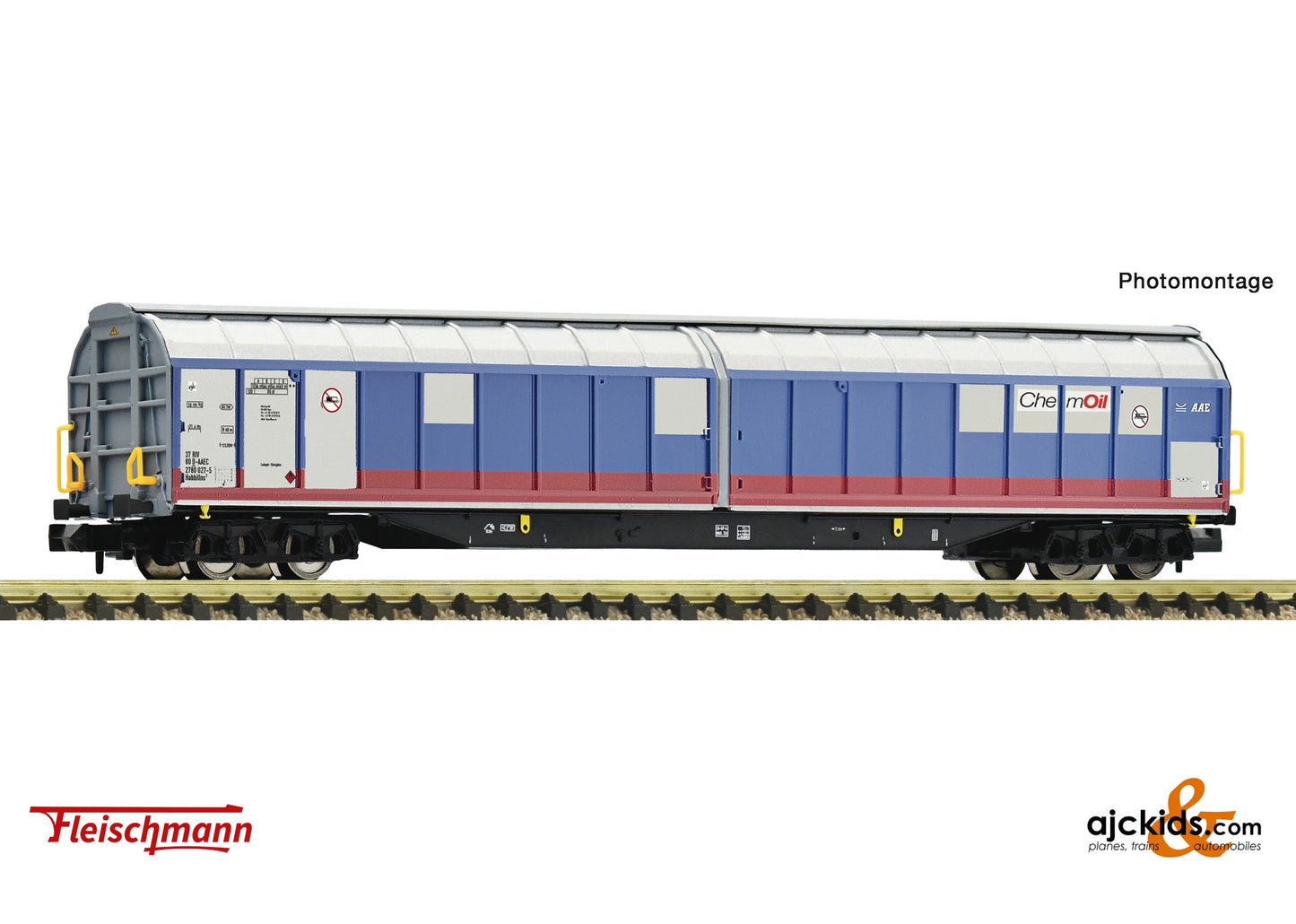 Fleischmann 6660114 High capacity sliding wall wagon, AAE