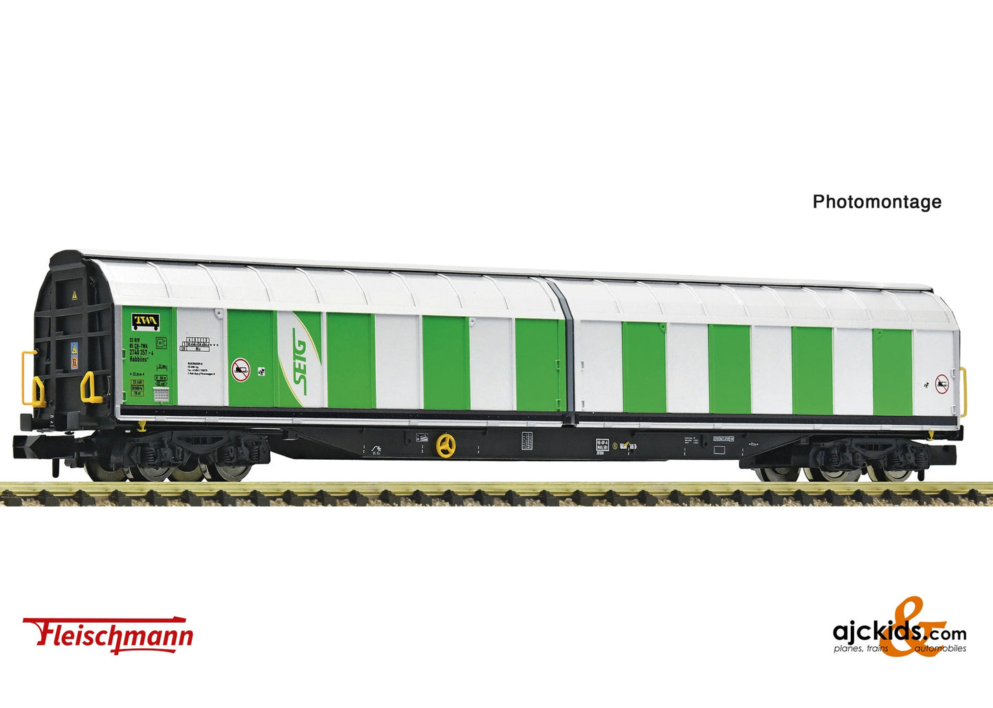 Fleischmann 6660121 Sliding wall wagon, SETG