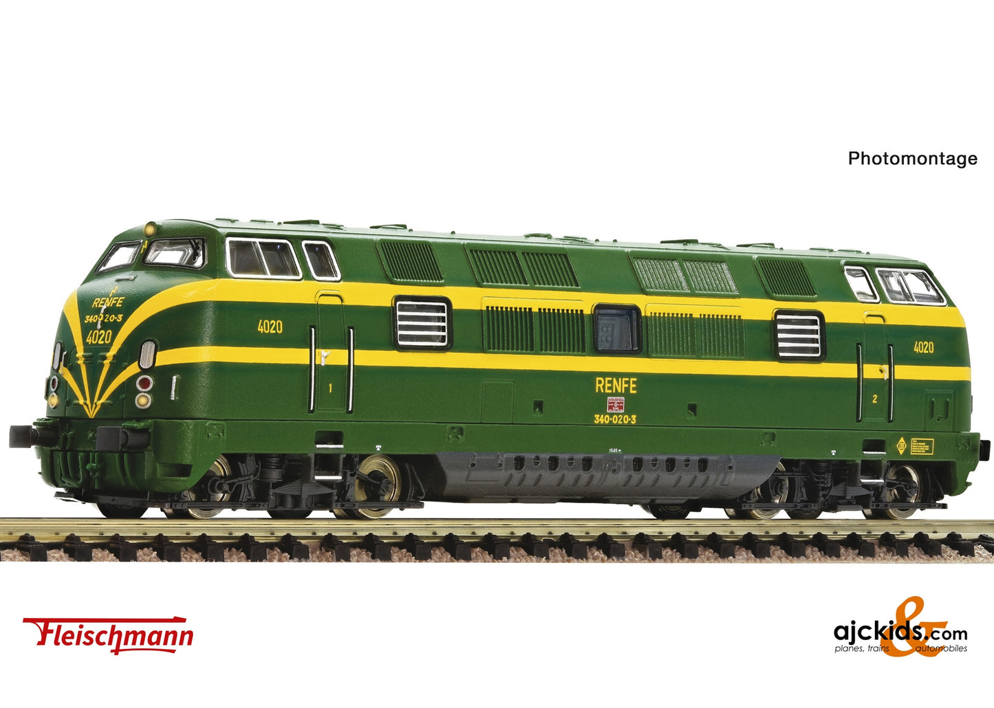 Fleischmann 7360026 Diesel locomotive 340-020-3, RENFE