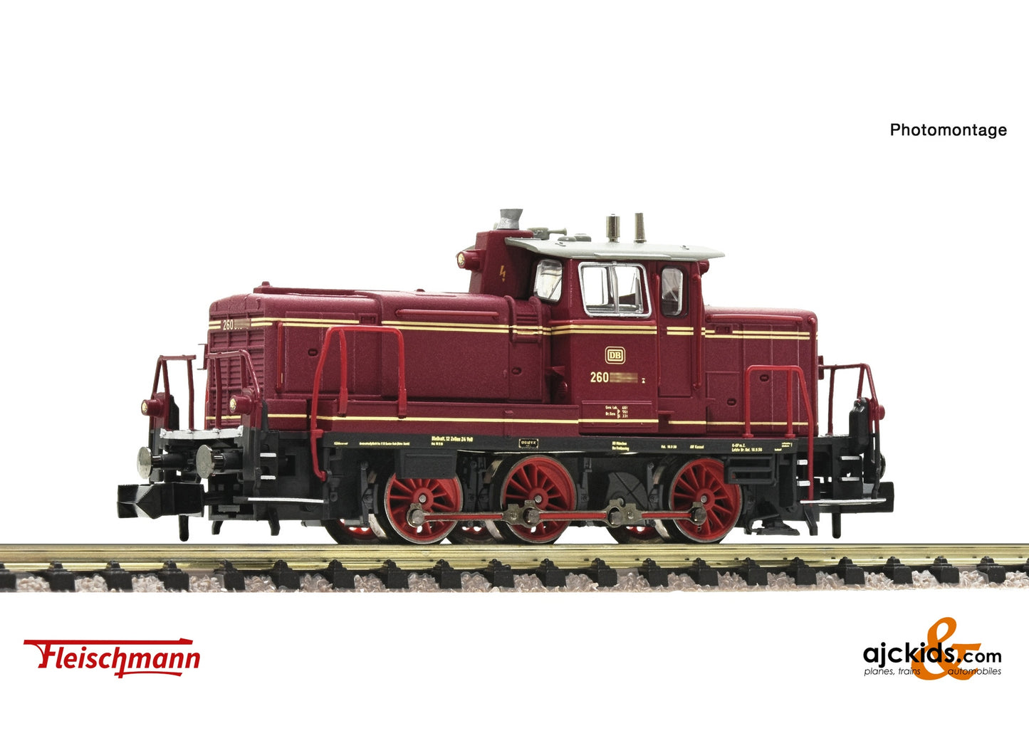 Fleischmann 7360027 Diesel locomotive class 260, DB