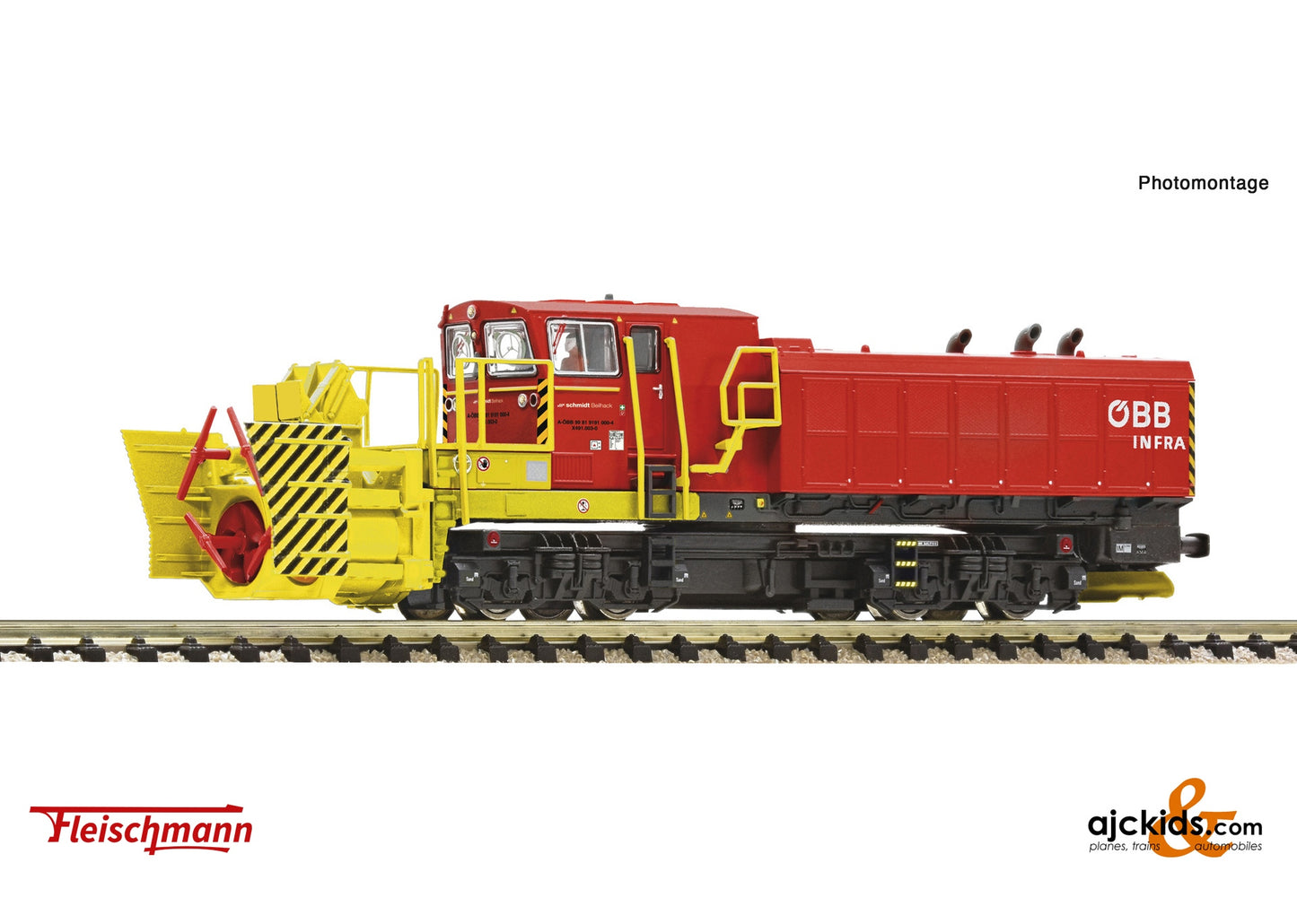 Fleischmann 7370020 Beilhack rotary snow blower, ÖBB Infra