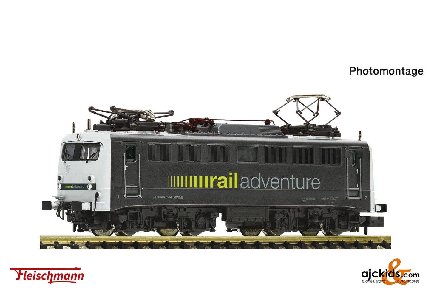 Fleischmann 7570033 Electric locomotive 139 558-1, RailAdventure