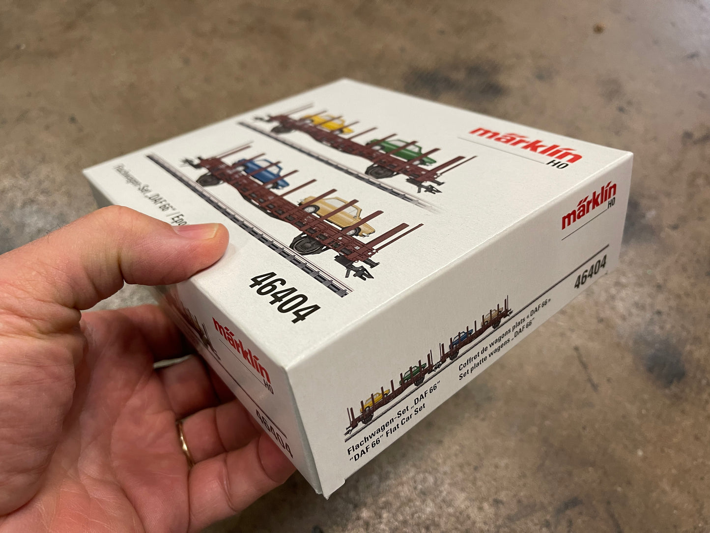 Marklin 46404 - "DAF 66" Flat Car Set (2)