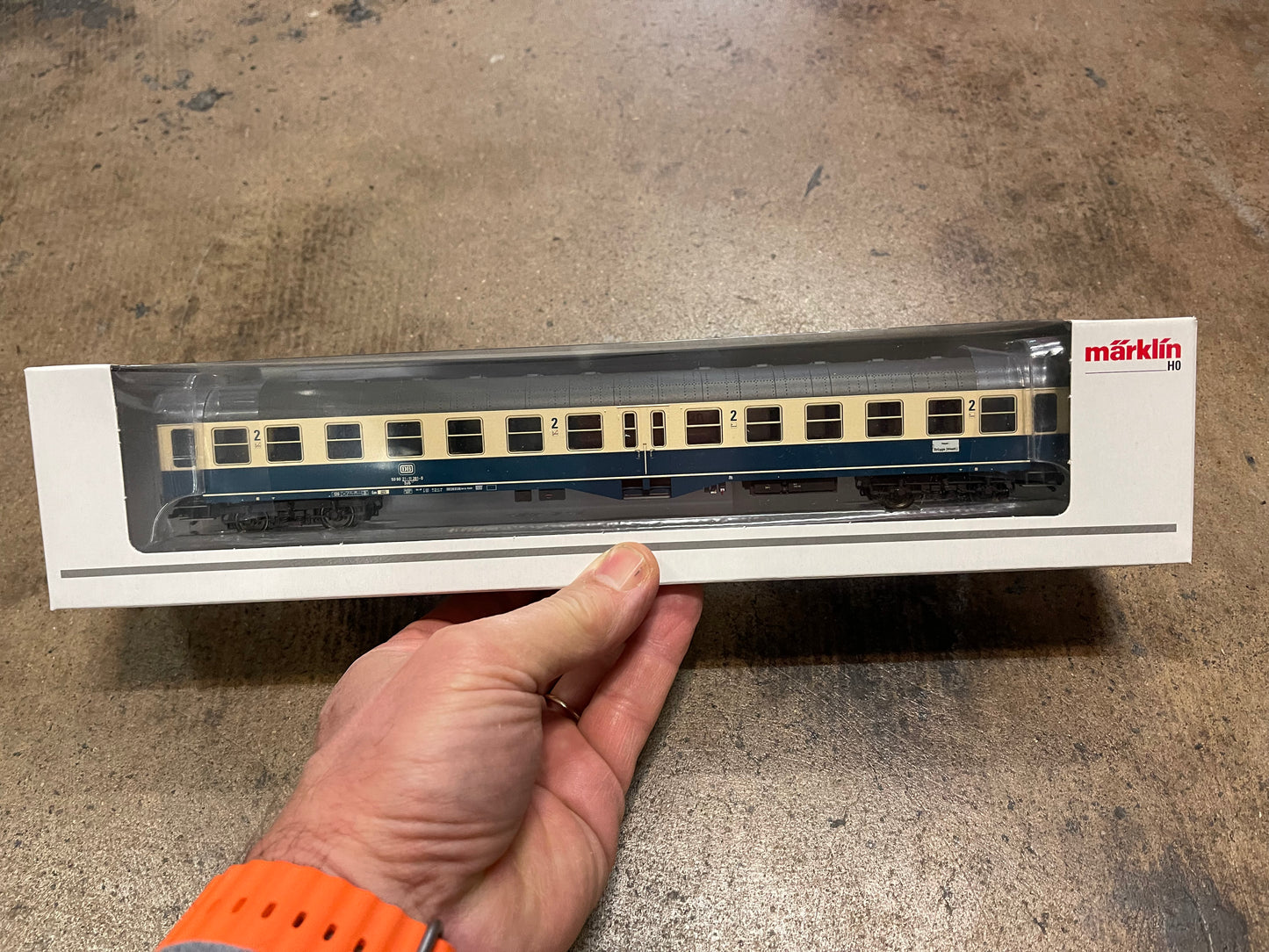 Marklin 43165 - Eilzugwagen Bylb 421, DB, Ep. IV