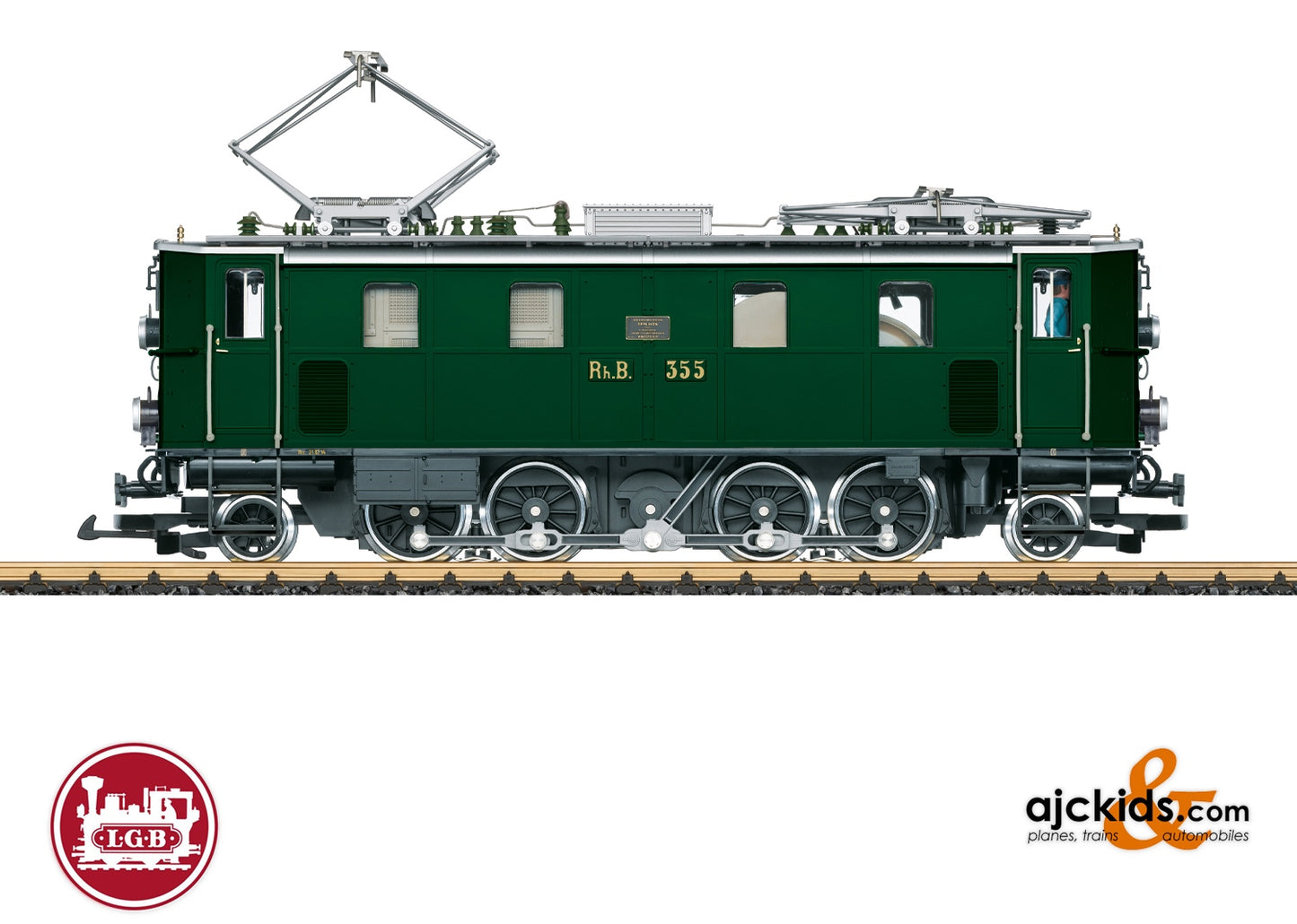 LGB 24602 - RhB Class Ge 4/6 Electric Locomotive