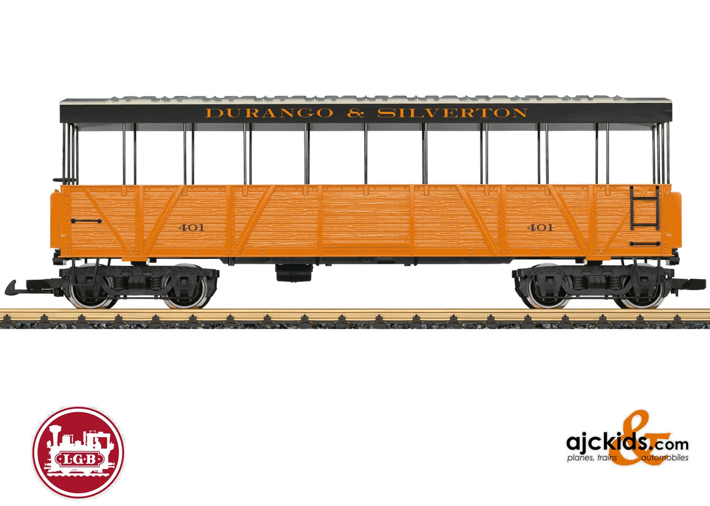 LGB 30262 - D&S Observation Car 401