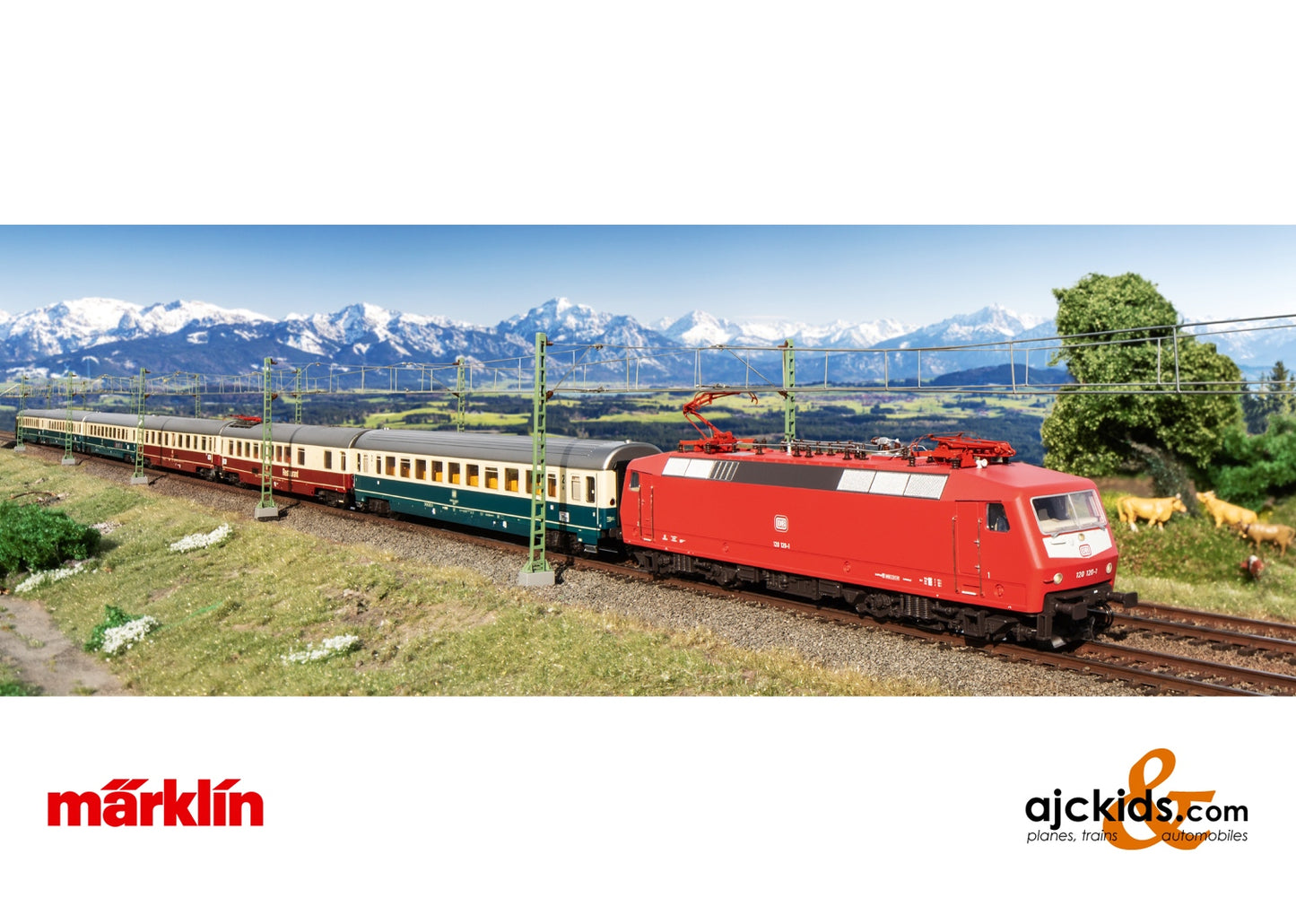 Marklin 37829 DB Cl. 120 Electric, MHI at Ajckids.com