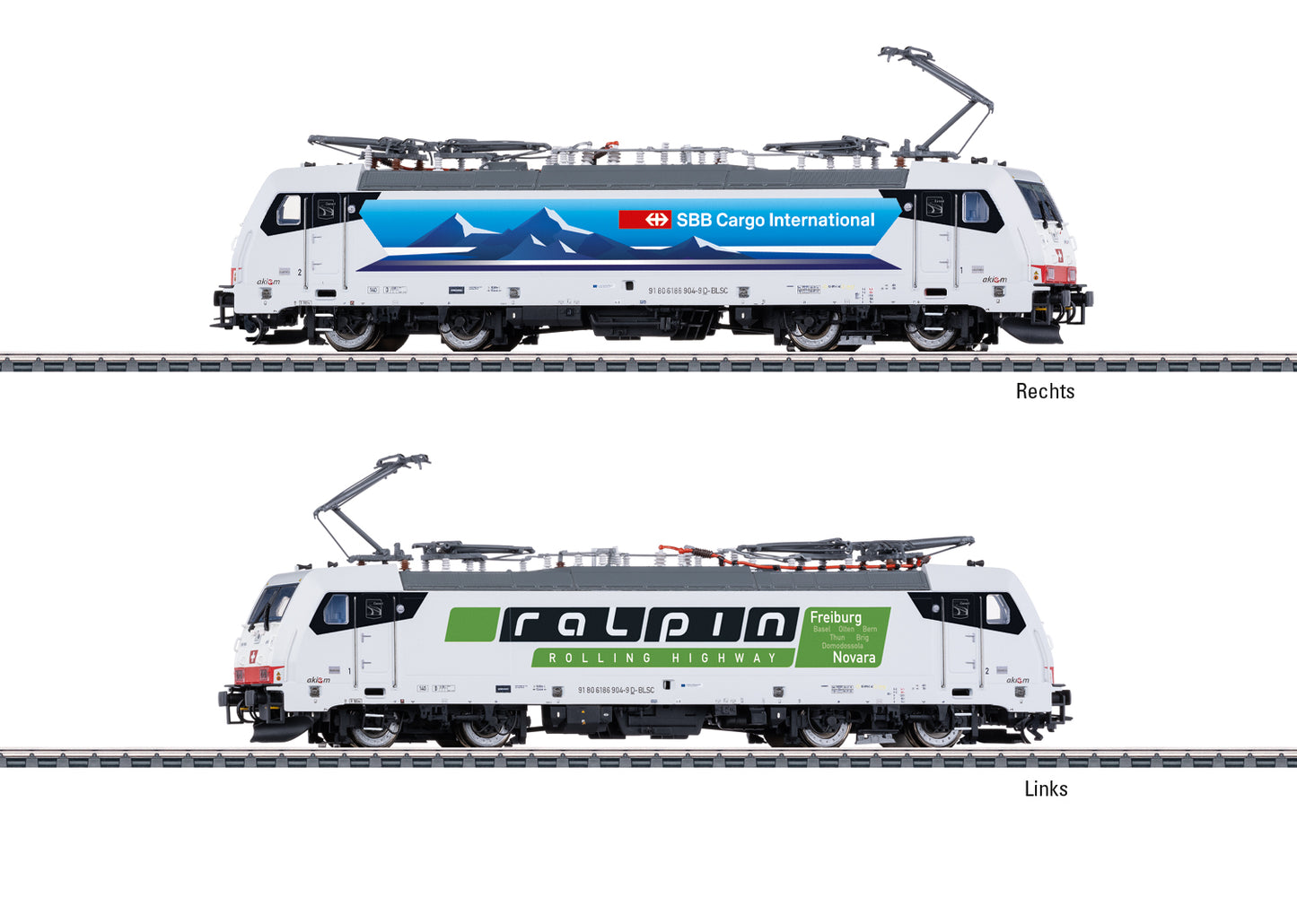 Marklin 38801 - Class 186 Electric Locomotive "Ceneri"
