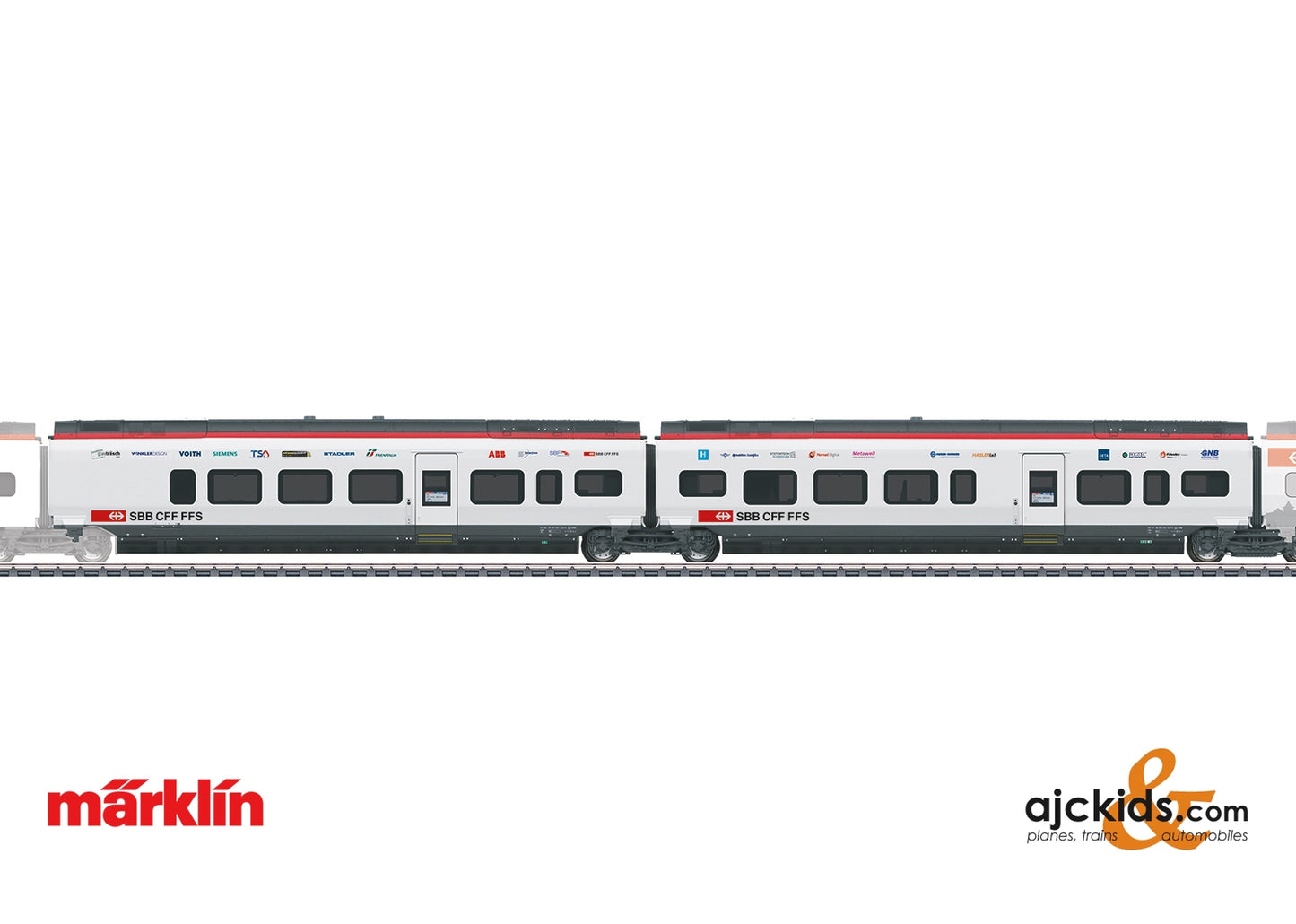 Marklin 43467 - Add-On Car Set 2 for the Class RABe 501 Giruno