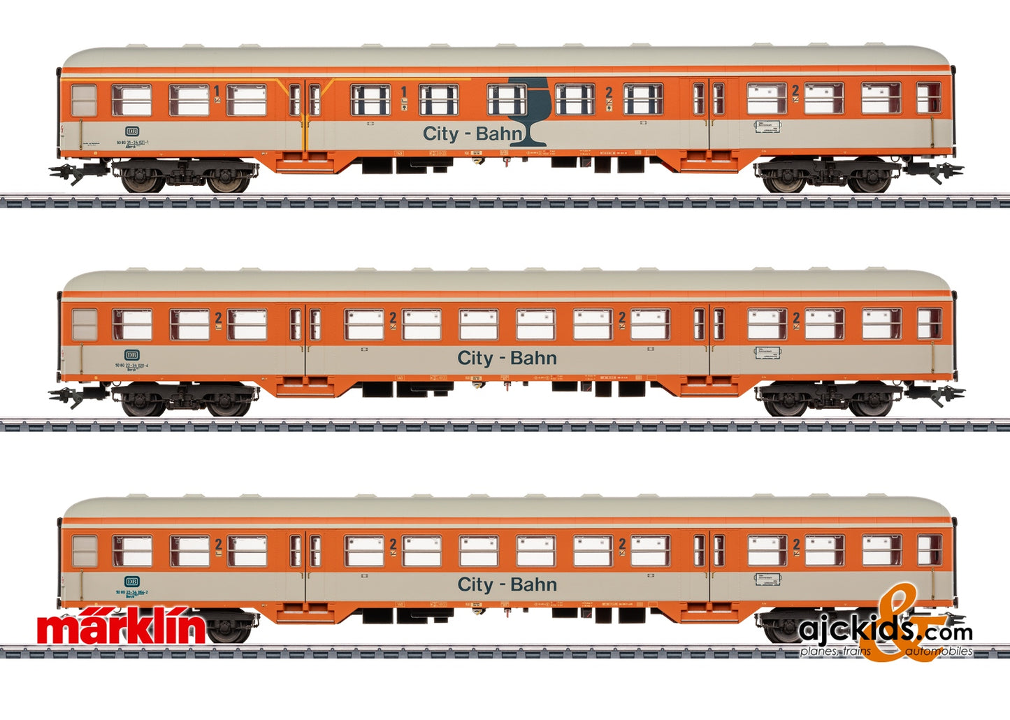 Marklin 43835 - City Bahn Passenger Car Set