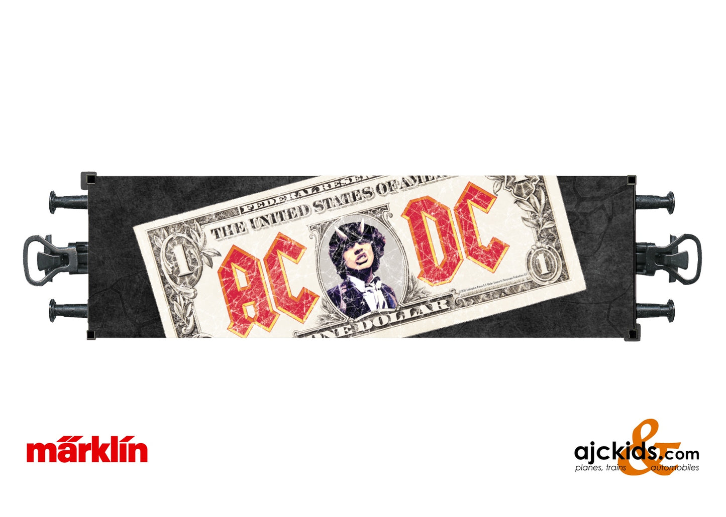 Marklin 44832 - Märklin Start up - “Moneytalks” Container Transport Car