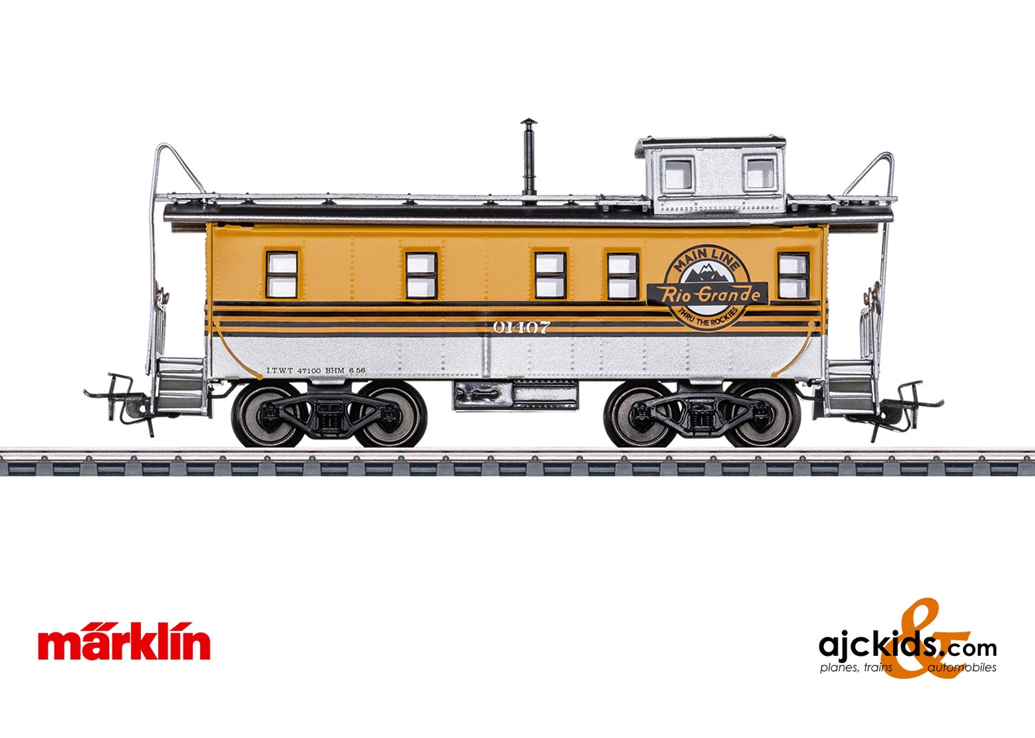 Marklin 45713 (Marklin 045713) US Tin-Plate Caboose – Ajckids