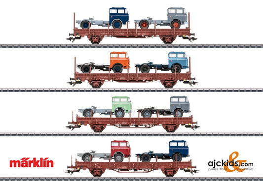 Marklin 46406 - Vehicle Transport Freight Car Set