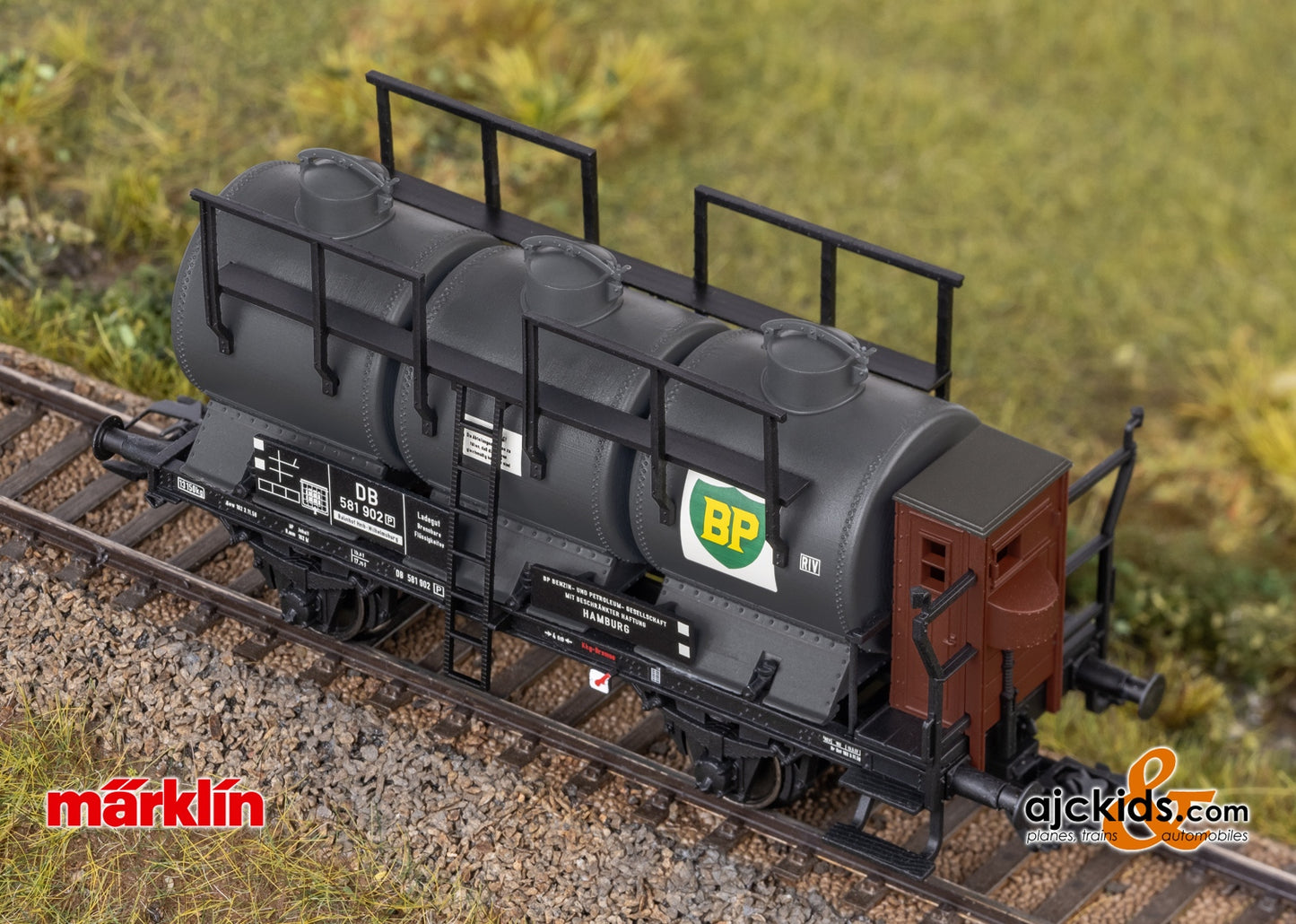 Marklin 46491 - Tank Car Set with Three Containers