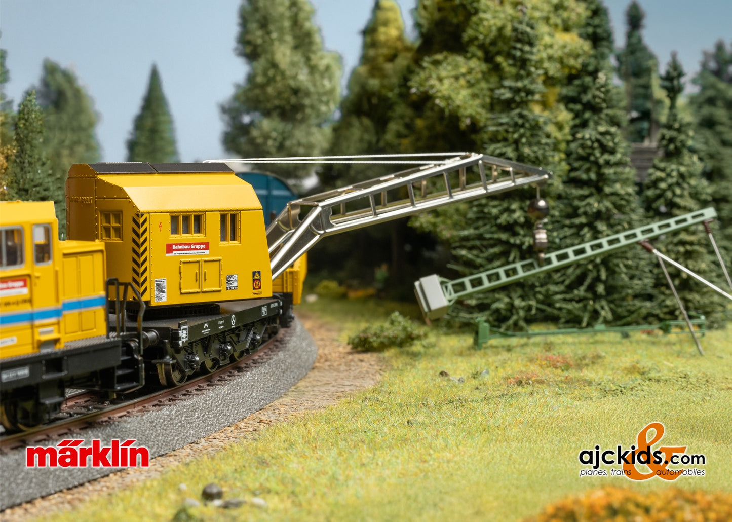 Marklin 46720 - DB AG Crane Car Set, Era VI