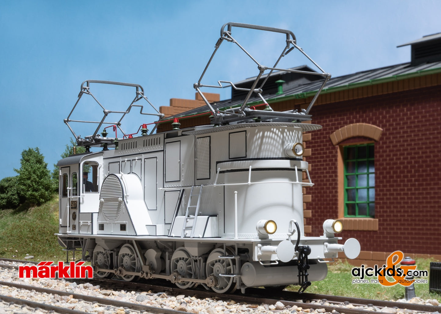 Marklin 55506 - Class EG 507 Freight Train Electric Locomotive with Photographic Gray Paint