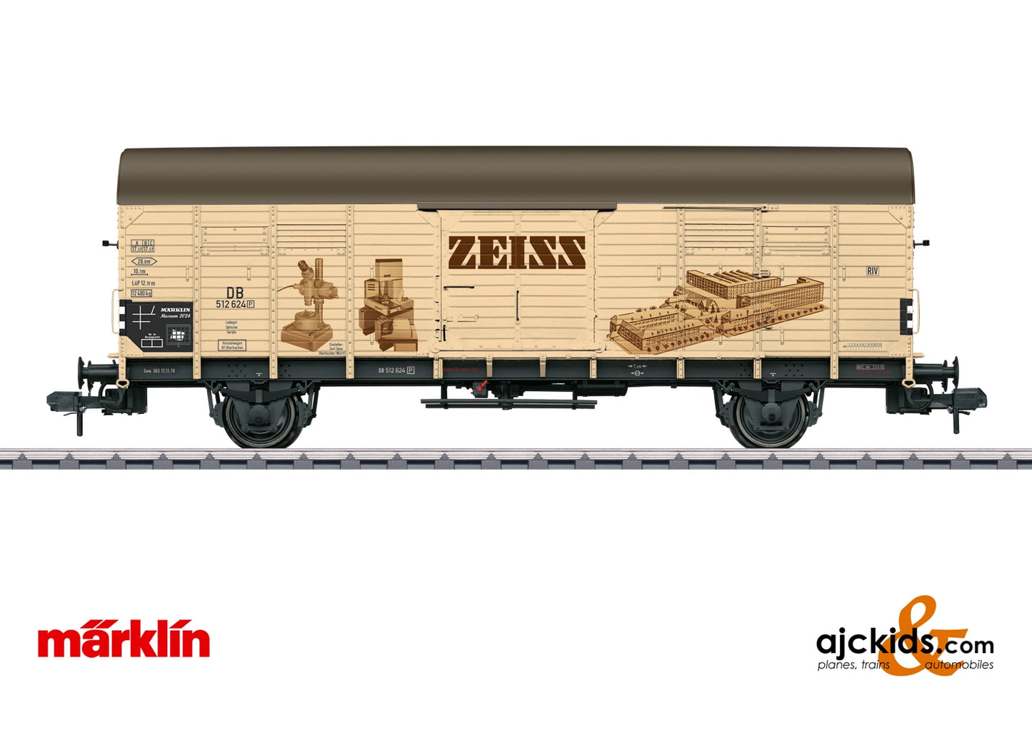 Marklin 58004 - 1 Gauge Museum Car for 2024 (Zeiss)