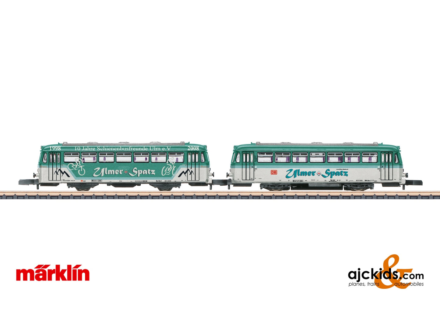 Marklin 88315 - Class 798/998 Rail Bus with Trailer Car