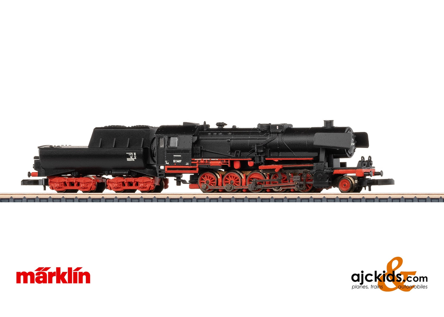 Marklin 88837 - Class 52 Heavy Freight Locomotive with a Tub-Style Tender