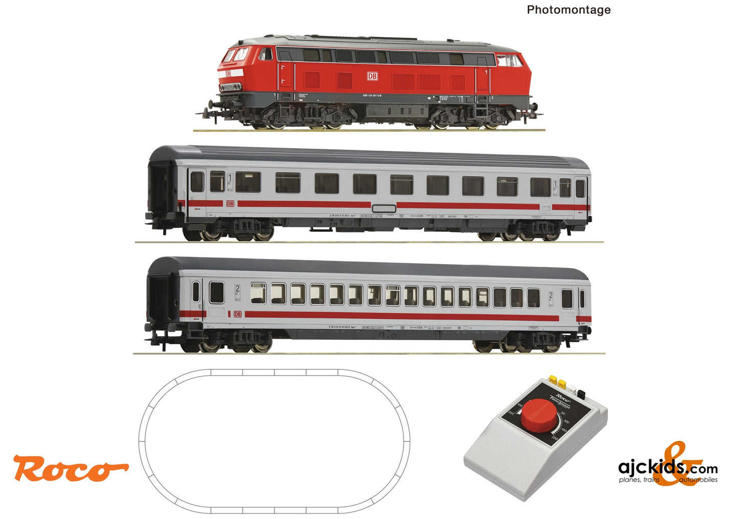 Analog Start Set: class 218 (GEOLINE), DB AG