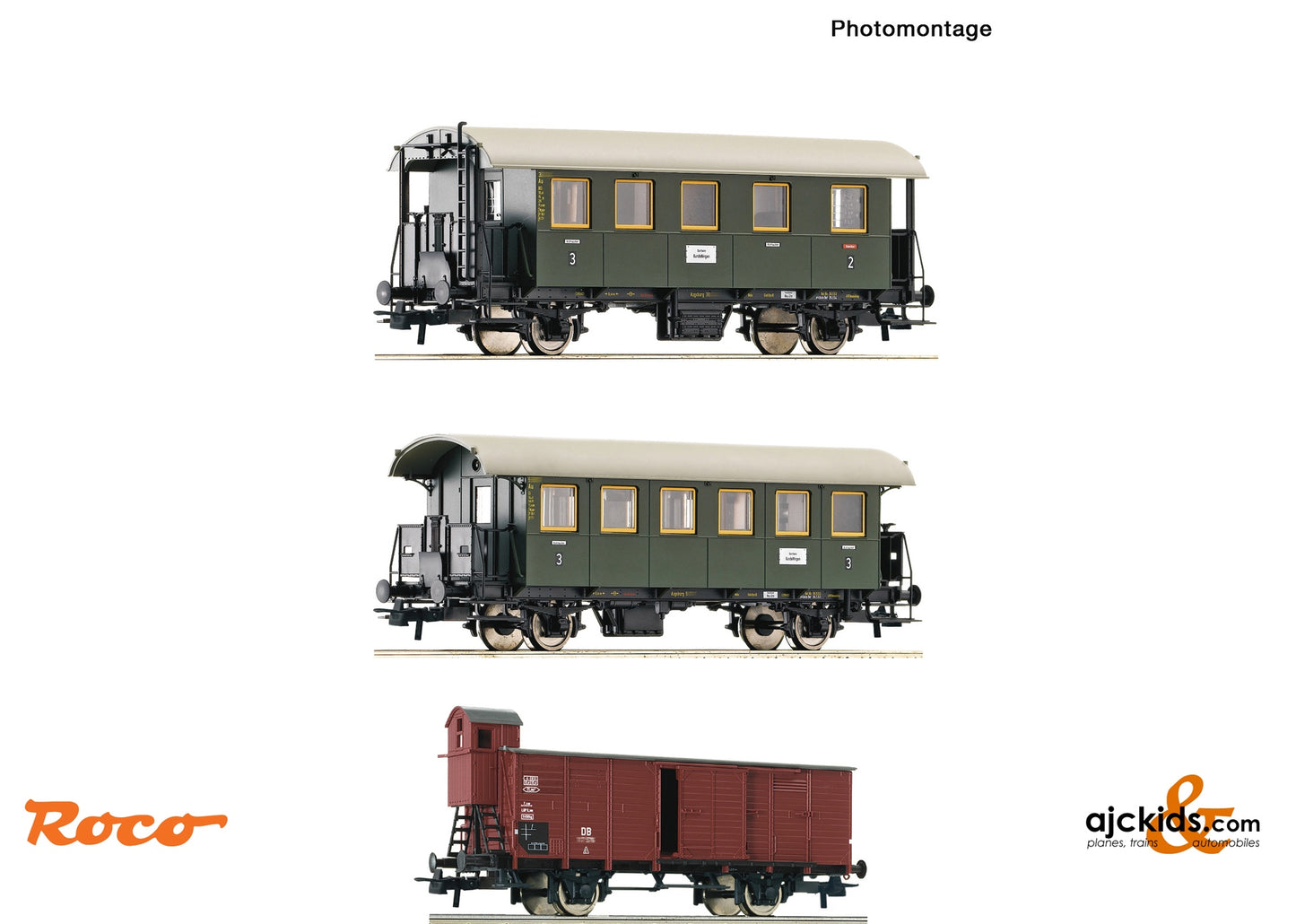 Roco 6200040 - 3-piece set: Passenger train