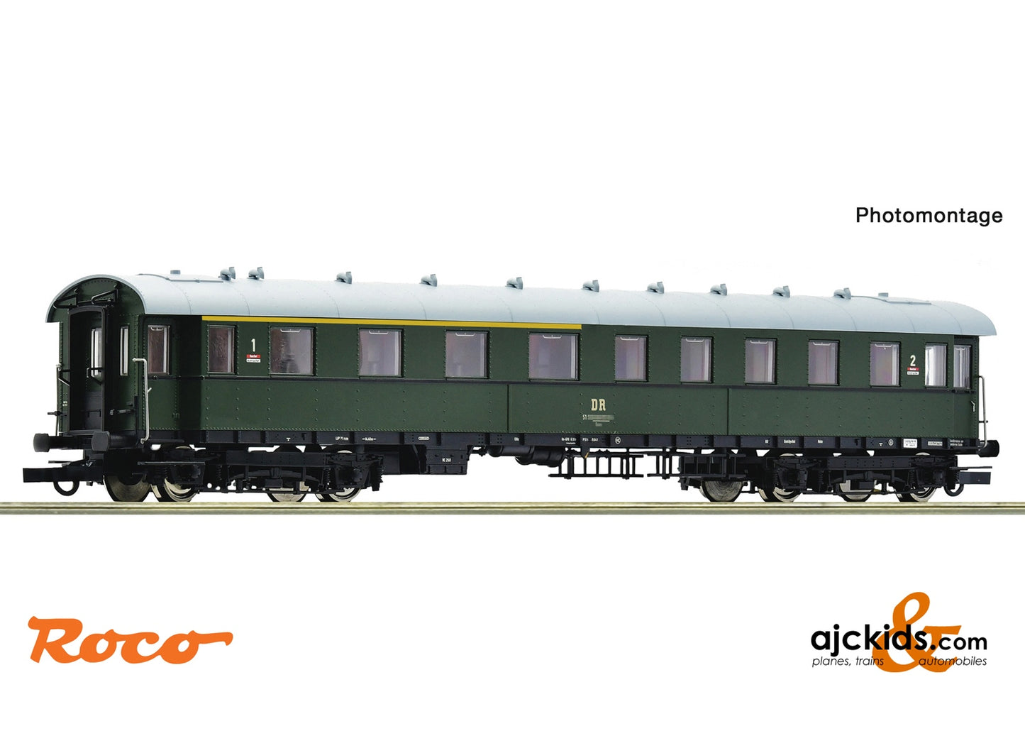 Roco 6200205 - 1st/2nd standard express train coach, DR