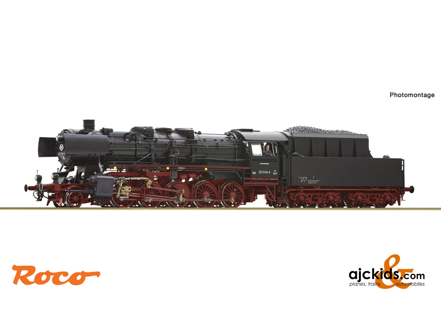 Roco 7110039 - Steam locomotive 50 2146-4, DR