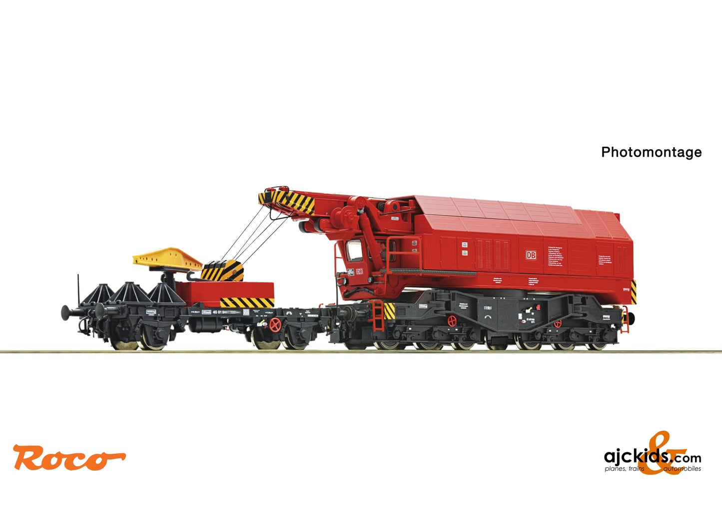 Digital railway slewing crane, DB AG