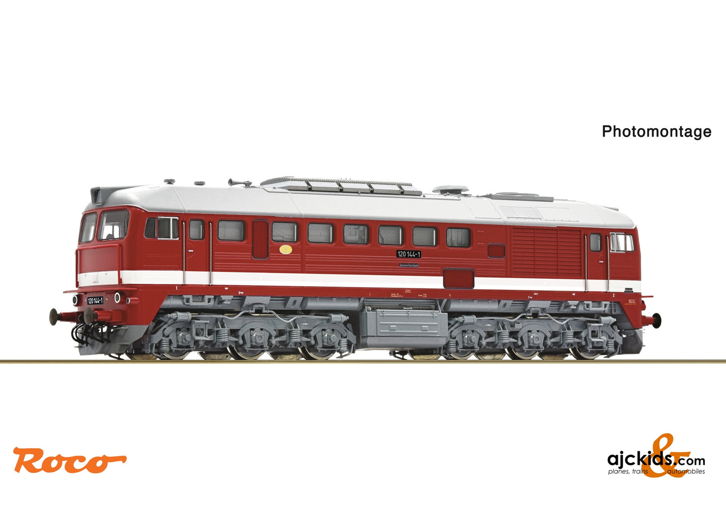Diesel locomotive 120 144-1, DR