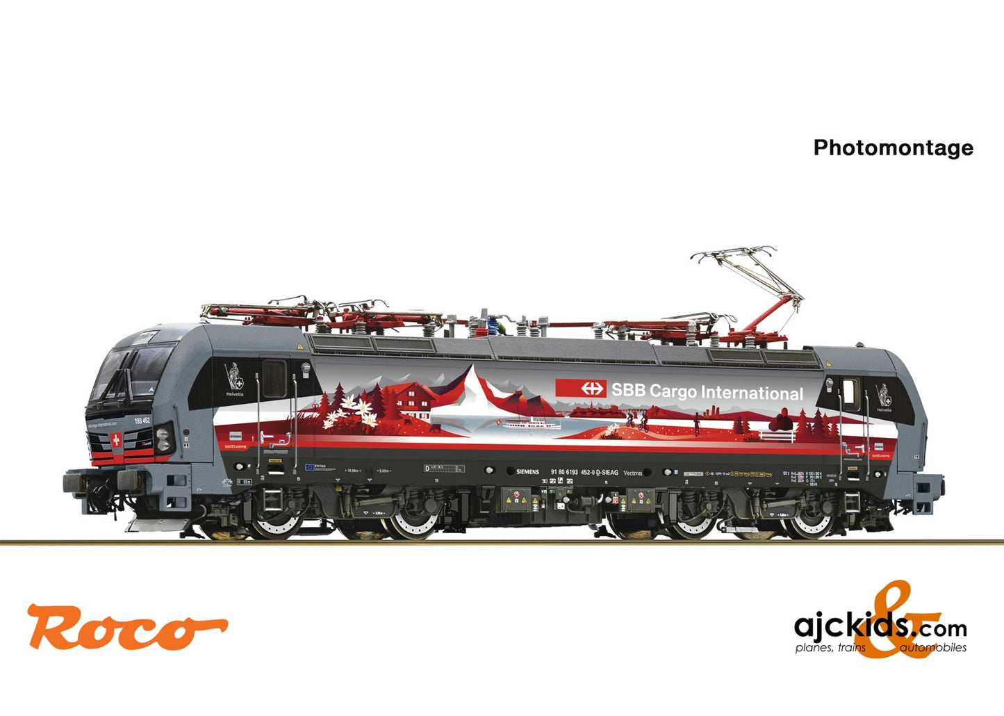Roco 7500073 - Electric Locomotive 193 452-0 SBB Cargo Suisse Pierc.