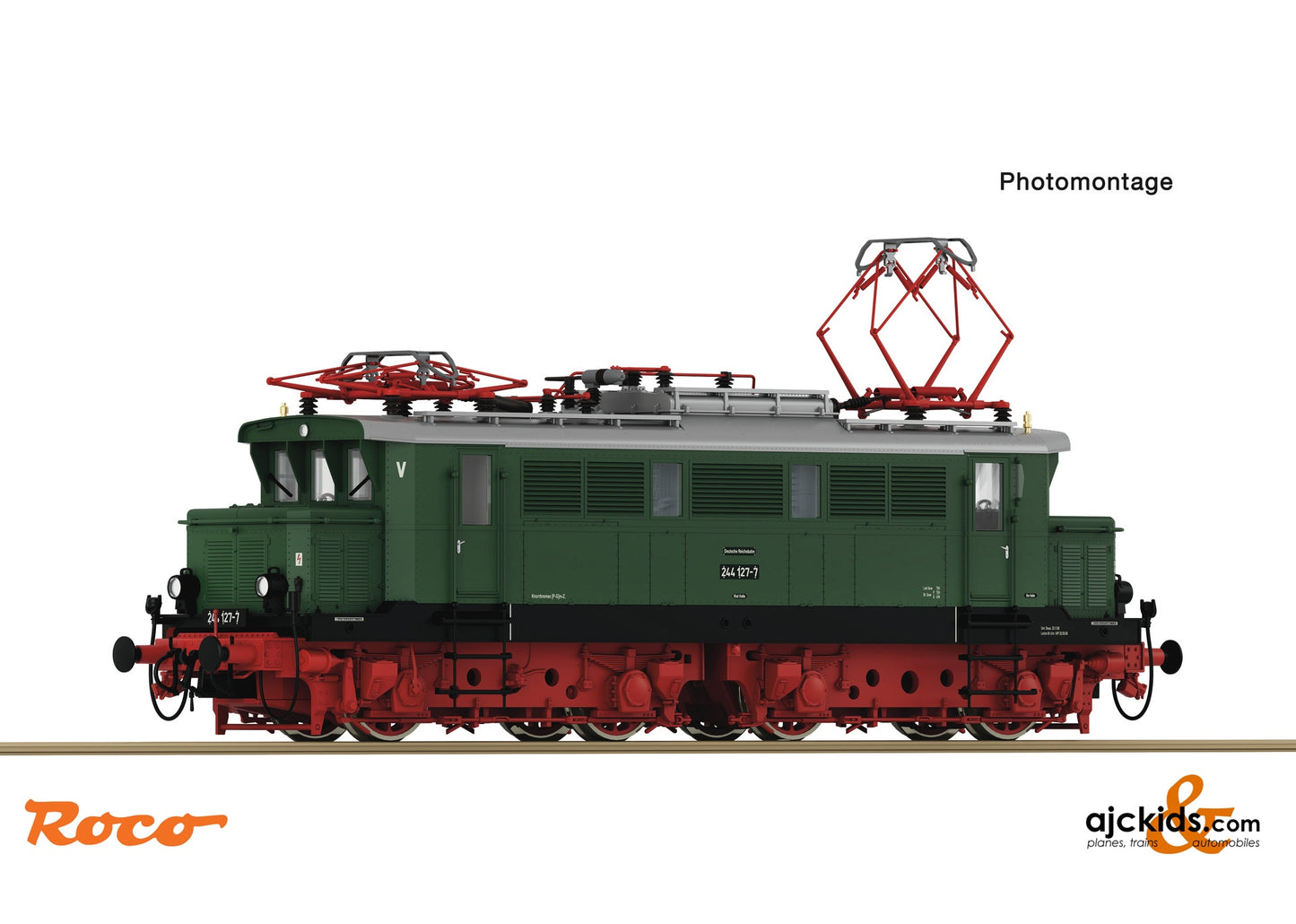 Roco 7520079 - Electric locomotive 244 127-7 AC- (Sound)